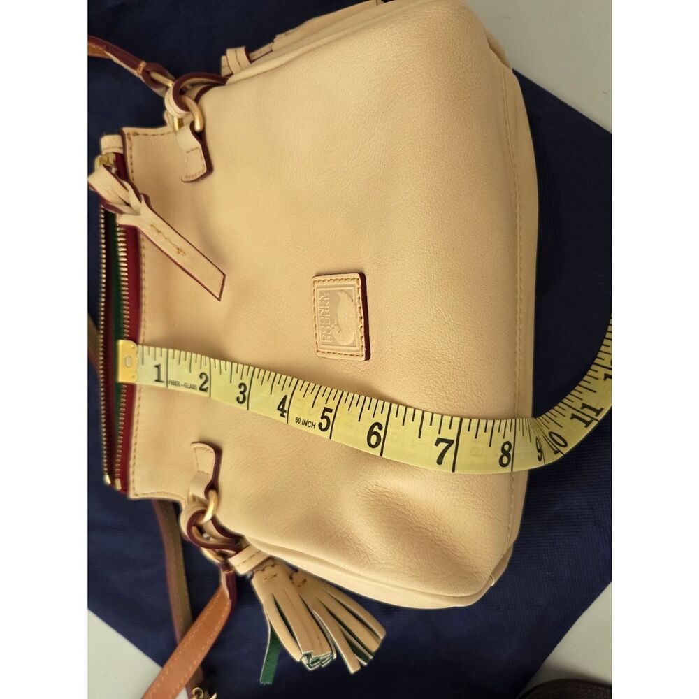Dooney & Bourke Mini Zip Florentine Leather Crossbody Bag - Picture 10 of 10
